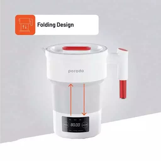 کتری جمع شونده مسافرتی پرودو مدل PD-KTLD8550W-WH — تصویر ۶