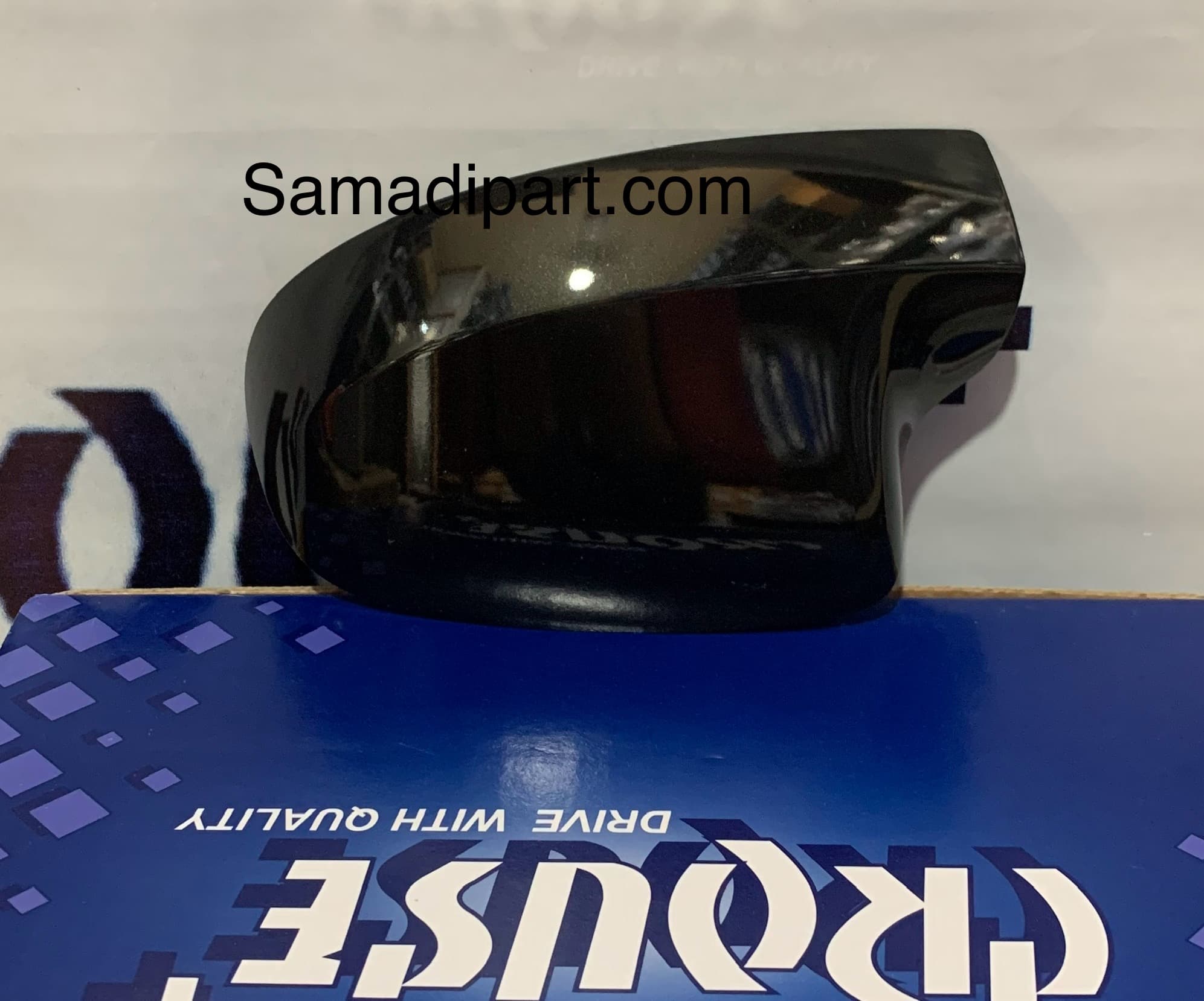 قاب آینه ساندرو مشکی چپ (راننده)کروز (CR34001502)