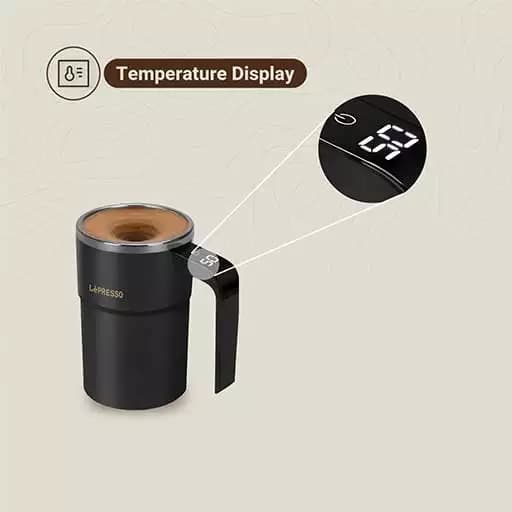 ماگ همزن مغناطیسی خودکار لپرِسو ظرفیت 380 میلی‌لیتر مدل LPCFFM0018 — تصویر ۶