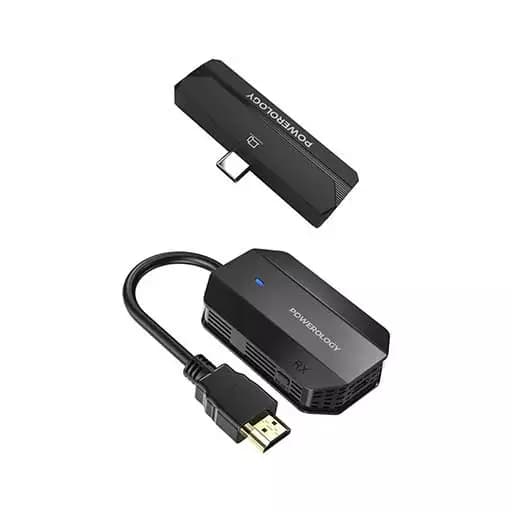 دانگل انتقال تصویر بی سیم HDMI به پورت تایپ سی پاورولوژی مدل PHDMACBK — تصویر ۲