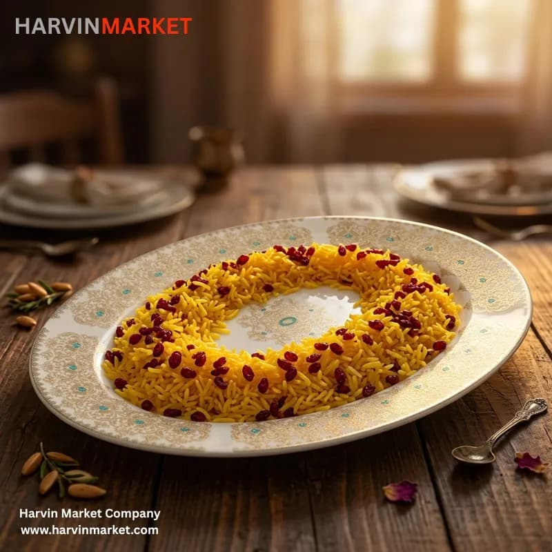 دیس بیضی پلوخوری آرکوپال پارس اوپال طرح آنیتا — تصویر ۴
