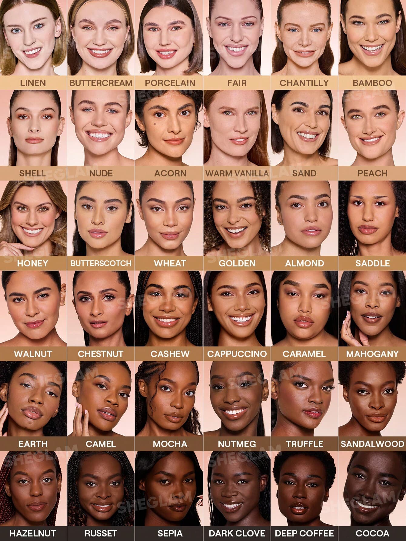 کوشن شیگلم مدل Lock & Go Long-Lasting | رنگ Nude — تصویر ۴