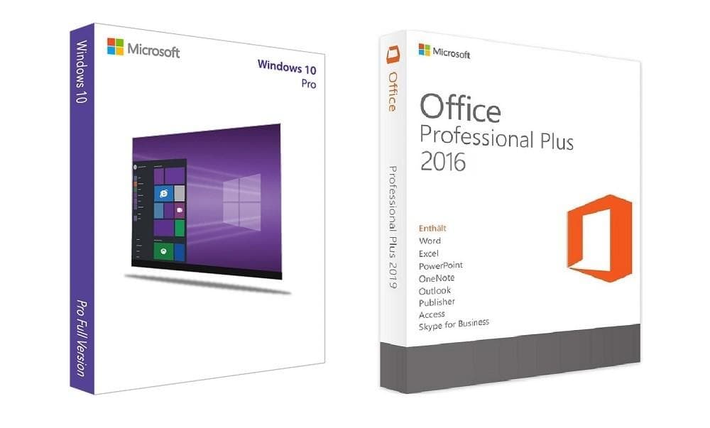 لایسنس Windows 10 Pro + Office 2016 Pro Plus مایکروسافت — تصویر ۲