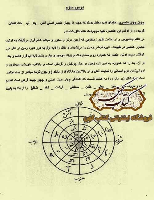 دانلود کتاب علم حروف و اعداد — تصویر ۳
