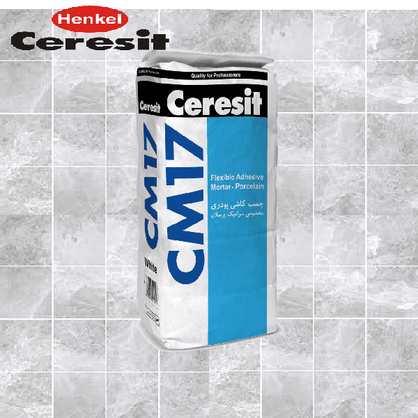چسب پودری پرسلان سفید هنکل سرزیت ceresit CM17 (کپی)