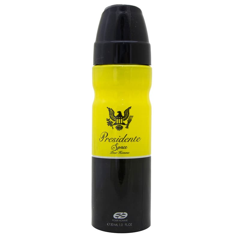 عطر جیبی امپر مردانه PRESIDENTE SPACE MEN | حجم 30 میل — تصویر ۲
