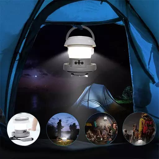 بیده قابل حمل , کمپینگ لایت گرین لاین مدل GN2IN1EBDTWH — تصویر ۶