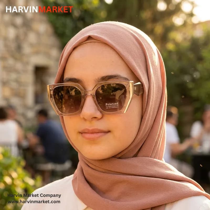 عینک آفتابی زنانه Polarized (پلاریزه) مدل123001 — تصویر ۴