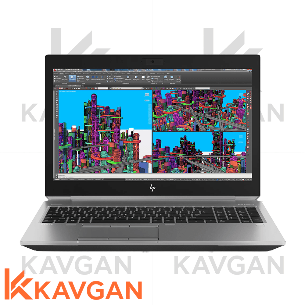 لپ تاپ اچ پی HP ZBook 15 G5 i7 8850H 16 512 4G Nvidia Quadro P1000 FullHD