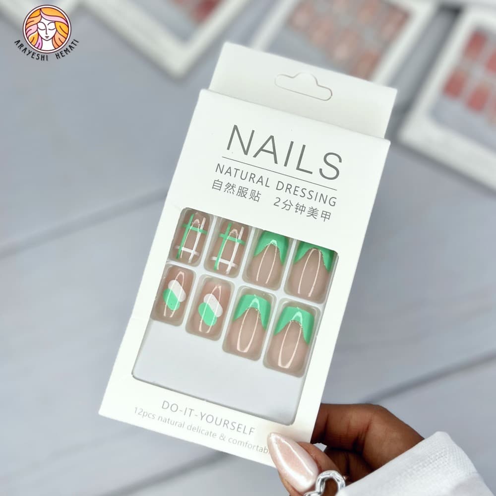 ناخن مصنوعی NAILS- کد yy02 — تصویر ۵