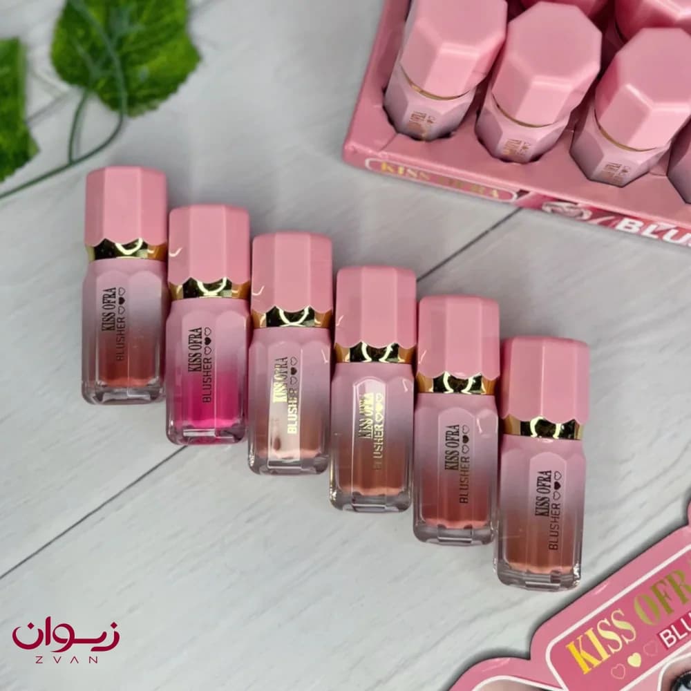 رژگونه مایع KISS OFRA کد 6208 — تصویر ۸