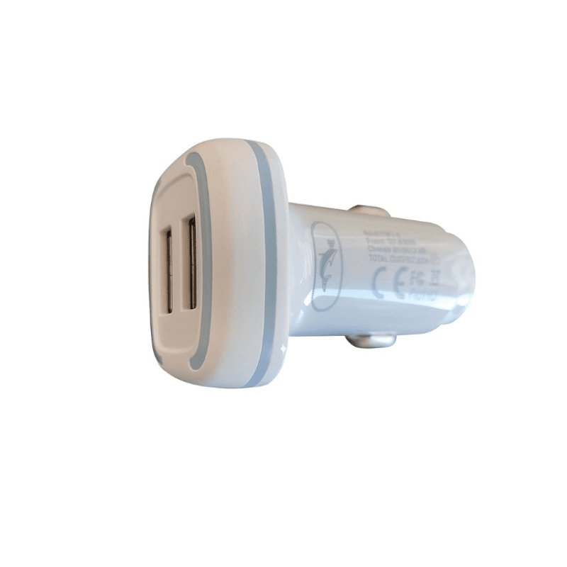 شارژر فندکی دو پورت USB فست شارژ مدل SZ18