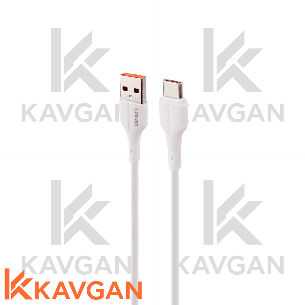 کابل تبدیل USB به Type-C الدینیو مدل LS841 25w — تصویر ۲