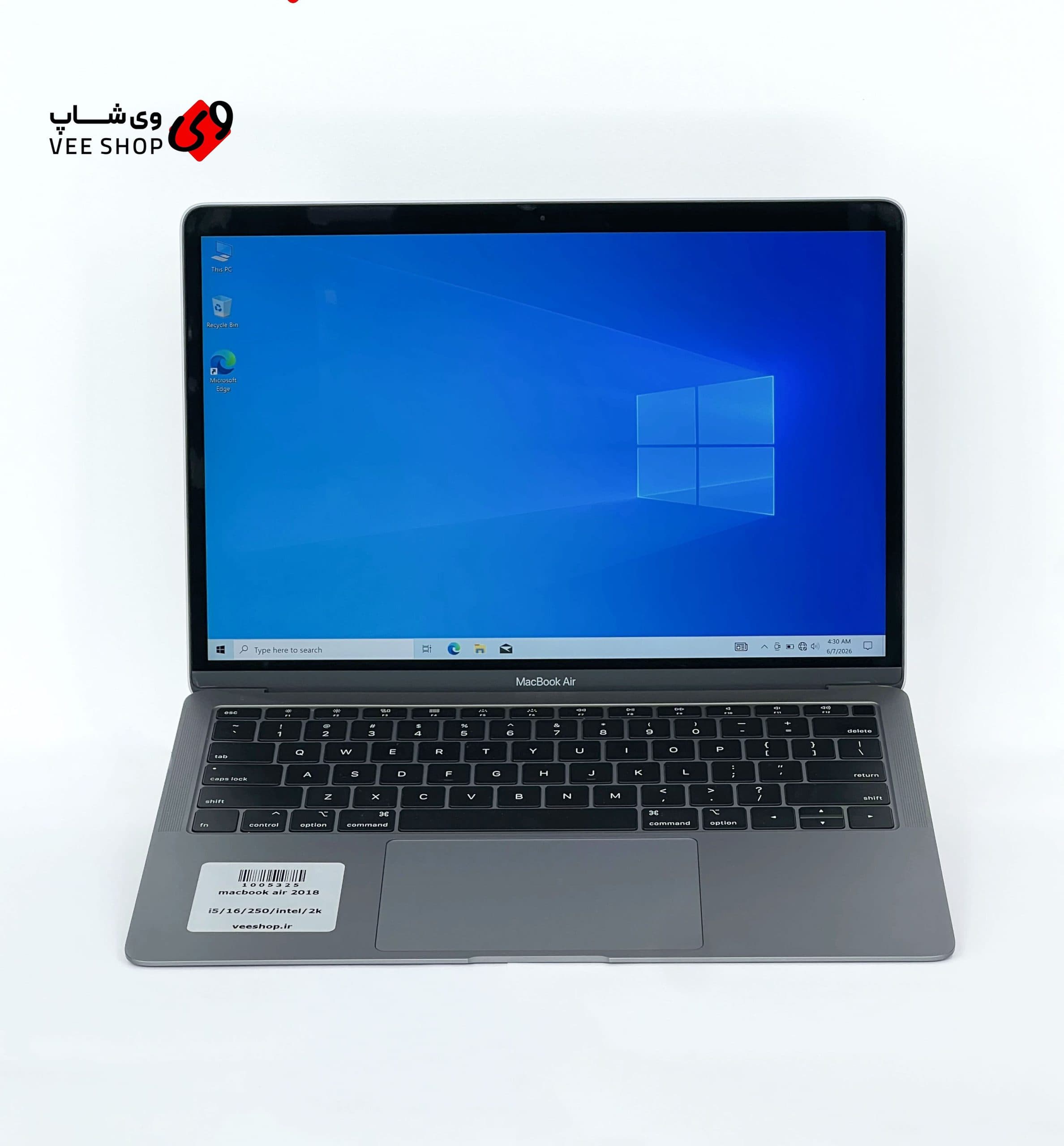 مک بوک ایر 2018 استوک mac book air — تصویر ۲