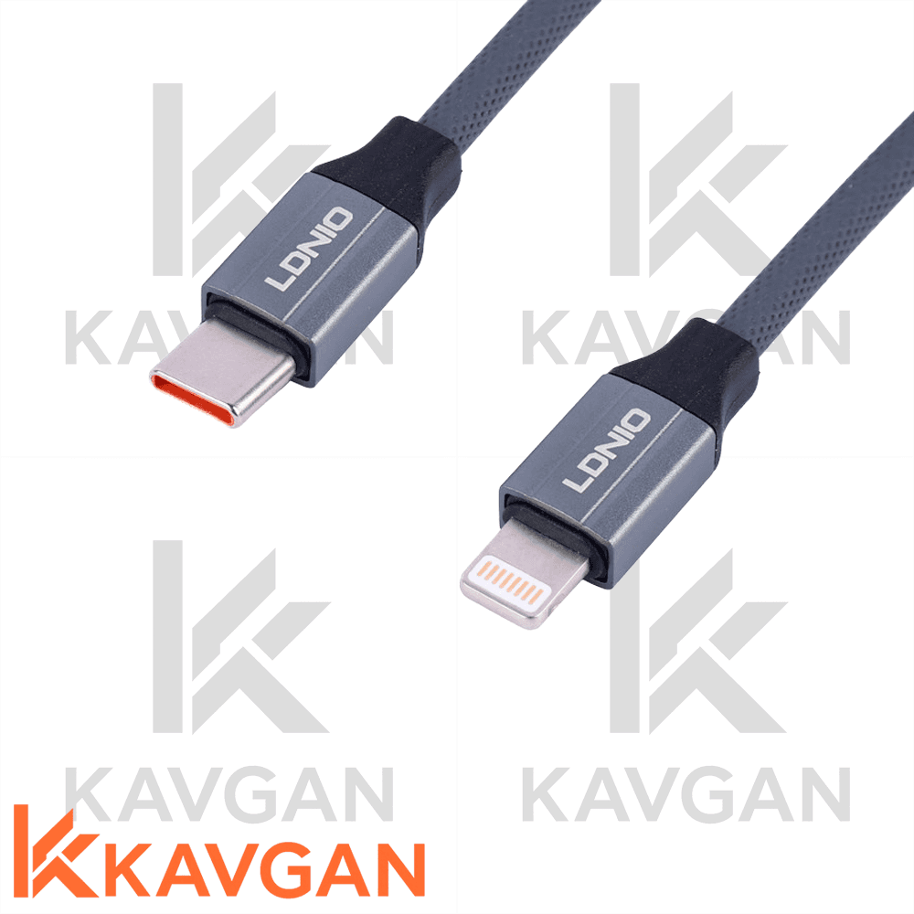 کابل تبدیل Type-c به Lightning الدینیو مدل LC441i 30w — تصویر ۳