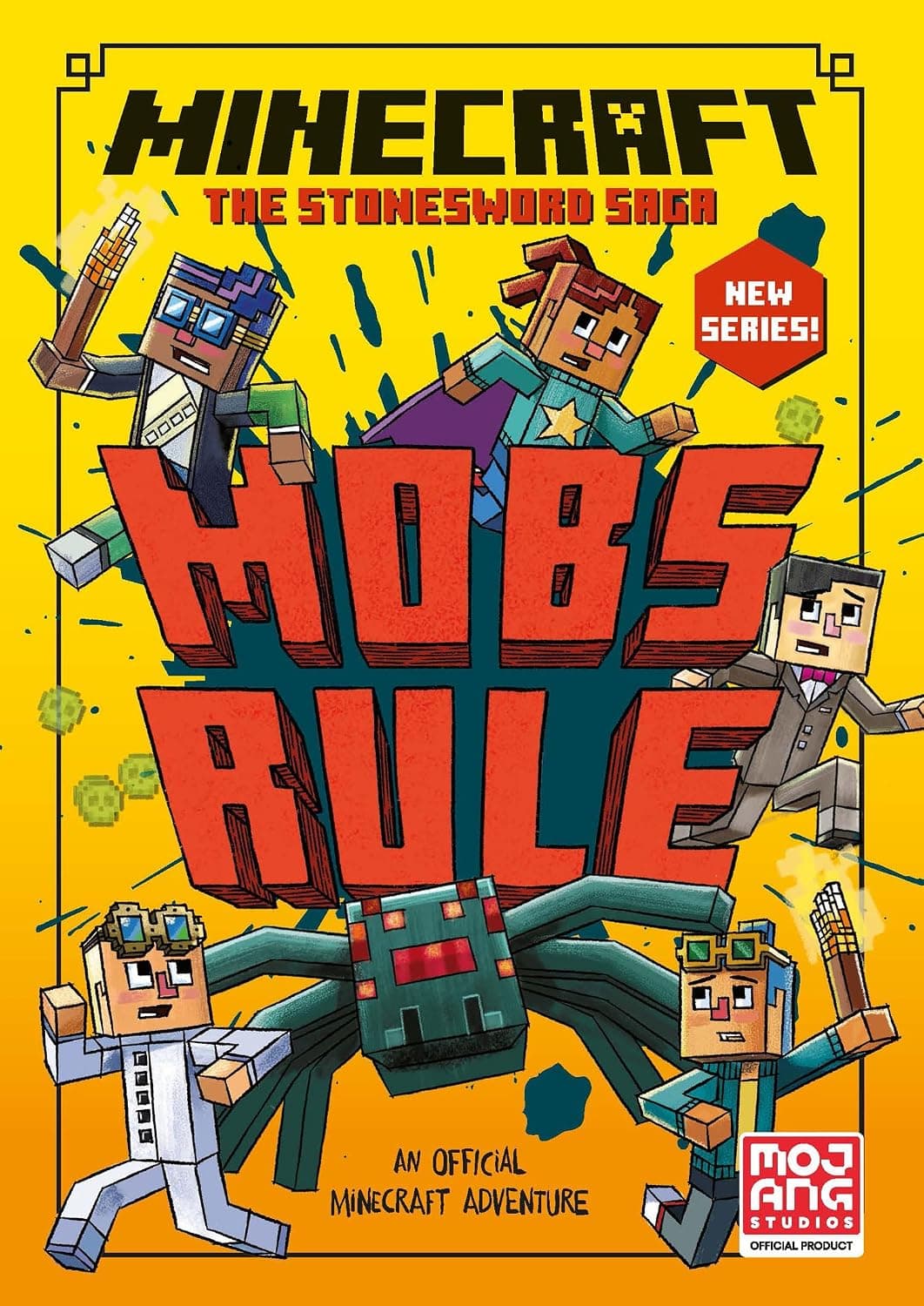 کتاب Minecraft Mobs Rule Book 2 ماینکرفت فرمانروایی موجودات