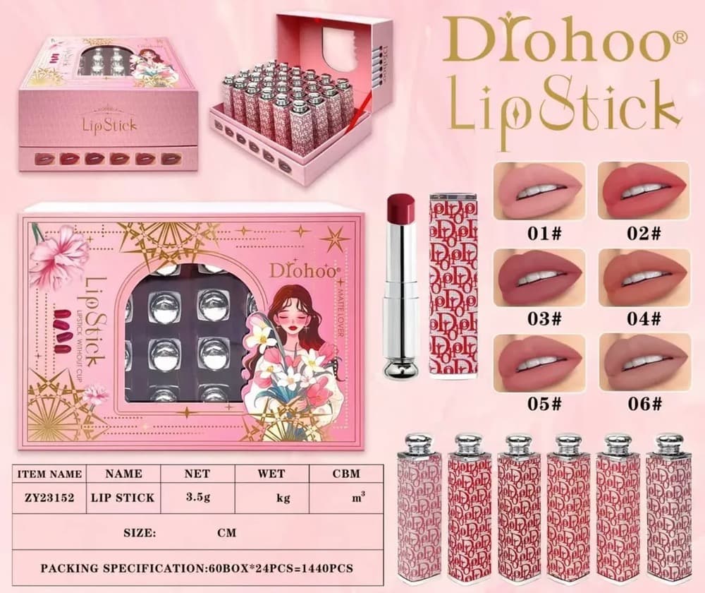 رژلب جامد طرح دیور دورهو Dorhoo -کد23153 — تصویر ۶