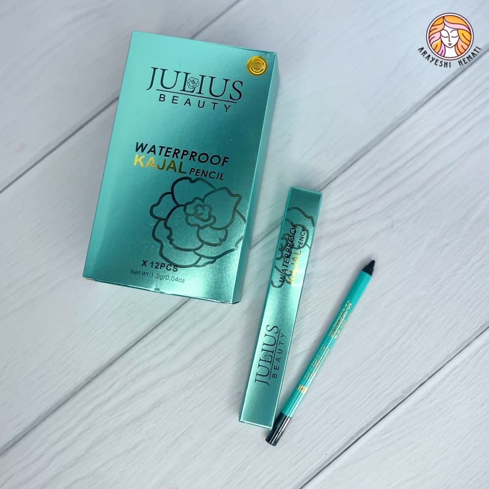 مداد چشم مشکی شمعی ضد آب جولیوس JULIUS