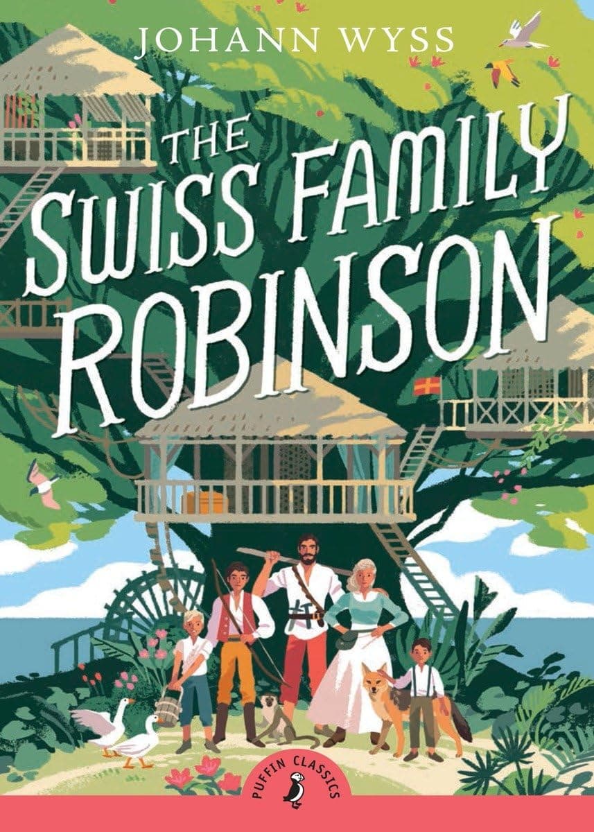 کتاب The Swiss Family Robinson خانواده سوئیسی رابینسون (نسخه انگلیسی)