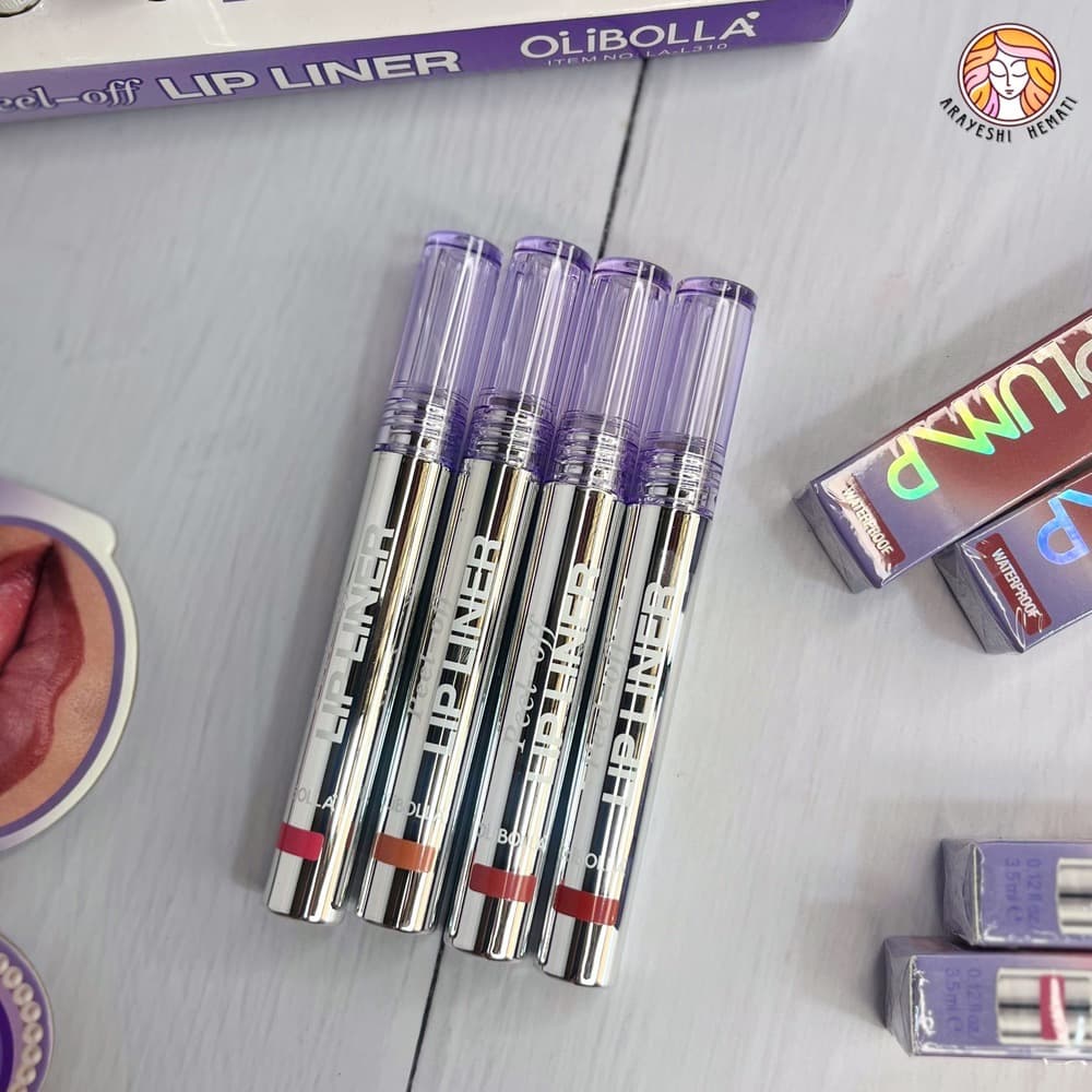رژلب پیلاف 4 رنگ اولیبولا OLIBOLLA -کد 310 — تصویر ۲