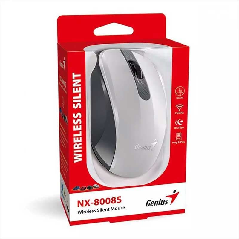 ماوس بی‌سیم جنیوس مدل NX-8008S ا Genius NX-8008S Wireless Silent MOUSE — تصویر ۴