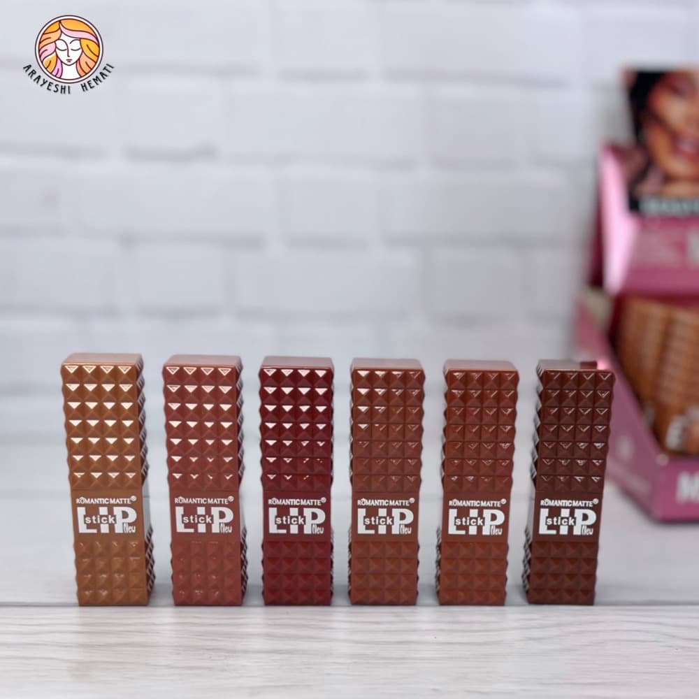 رژلب جامد رومانتیک مات ROMANTIC MATTE -کد 0336A — تصویر ۳