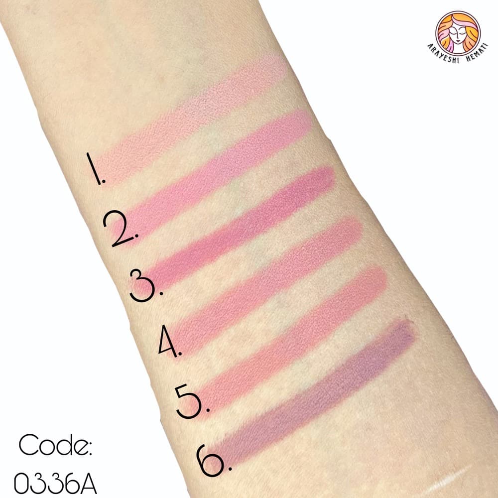 رژلب جامد رومانتیک مات ROMANTIC MATTE -کد 0336A — تصویر ۲