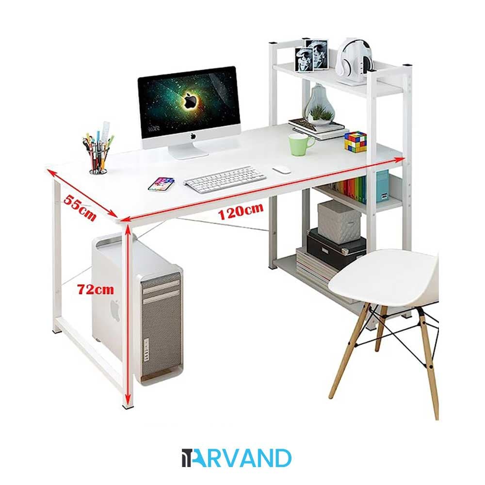 میز کامپیوتر Computer Table with Bookshelf — تصویر ۲