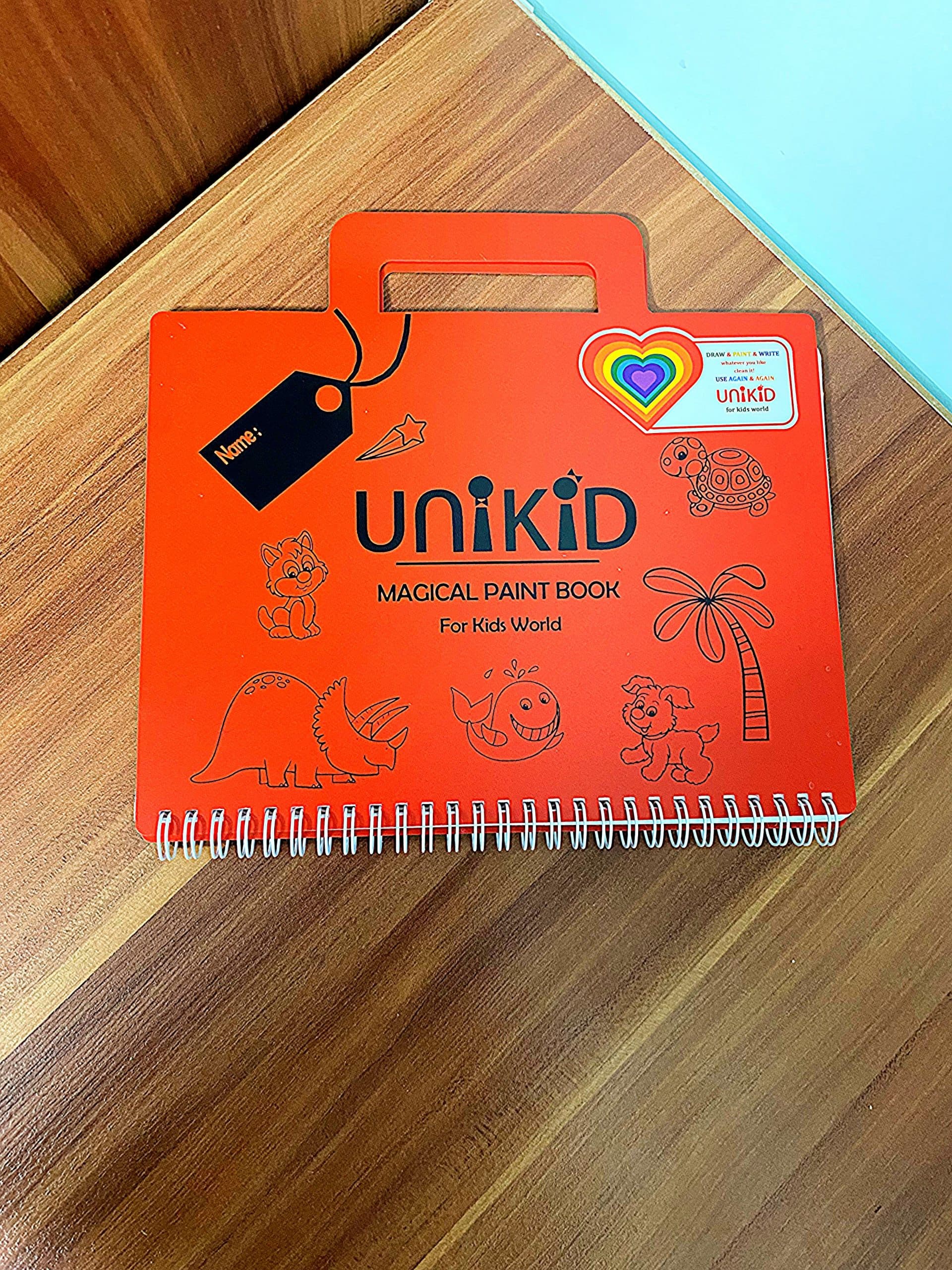 دفتر بینهایت نقاشی و رنگ آمیزی جادویی unikids