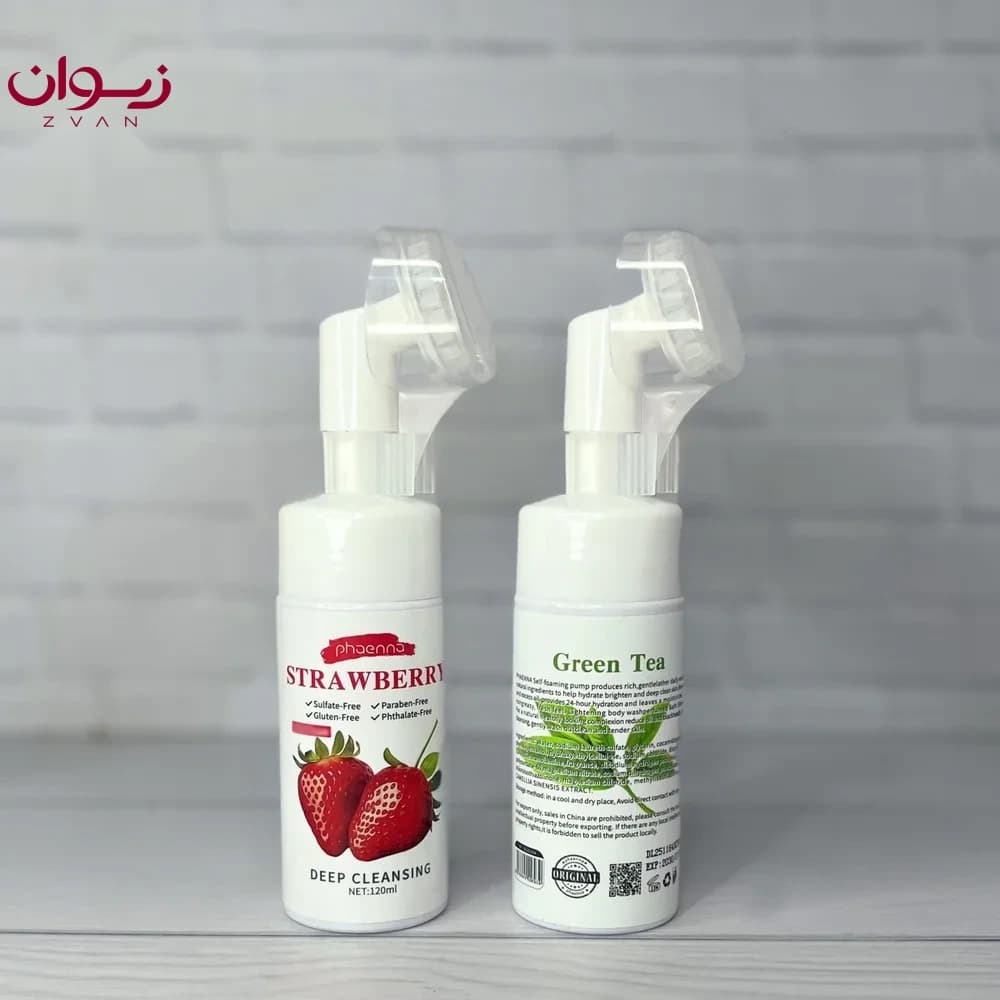 فوم شستشو صورت براش دار فائنا phaenna — تصویر ۶