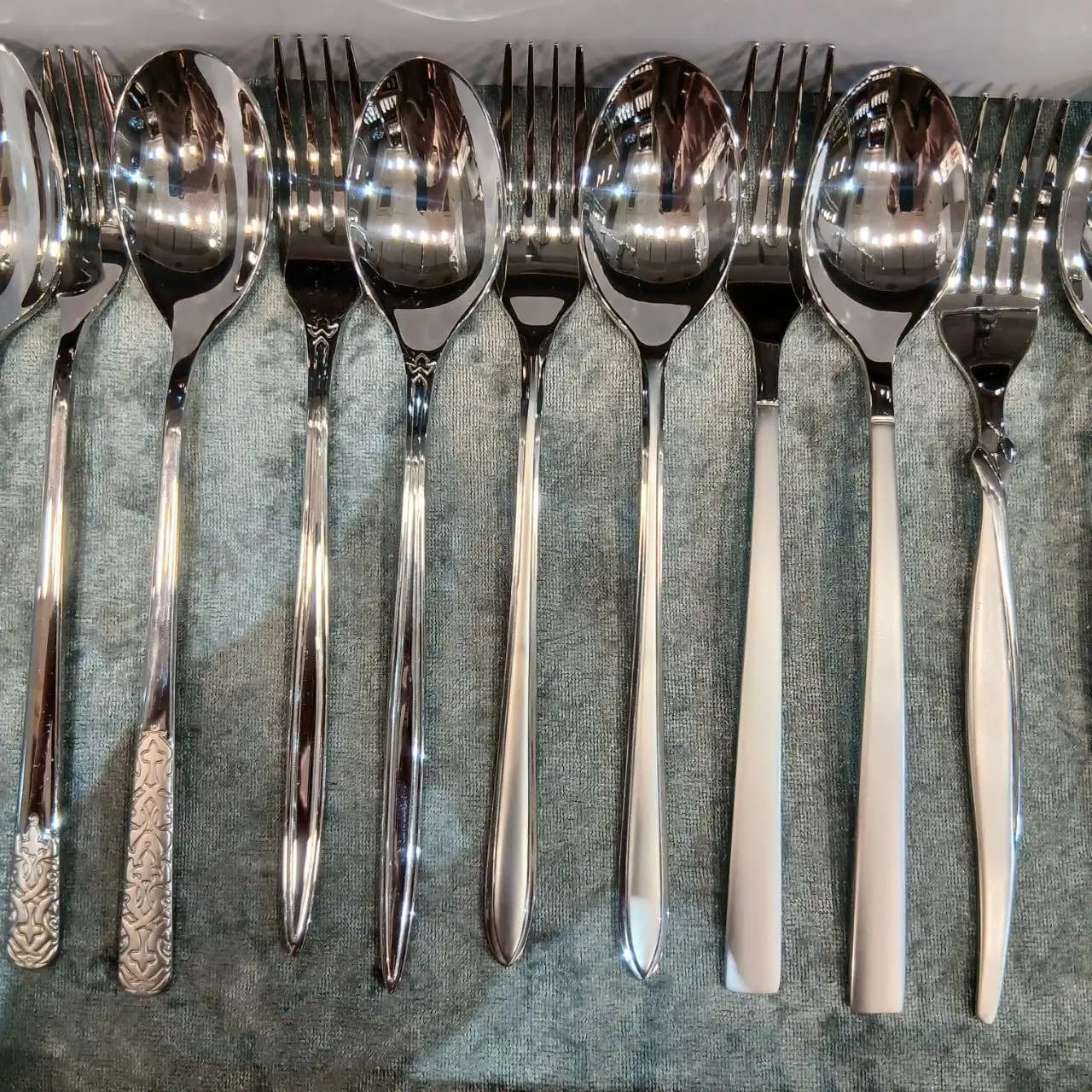 سرویس قاشق چنگال 18 نفره اس جی مدل 305s — تصویر ۶