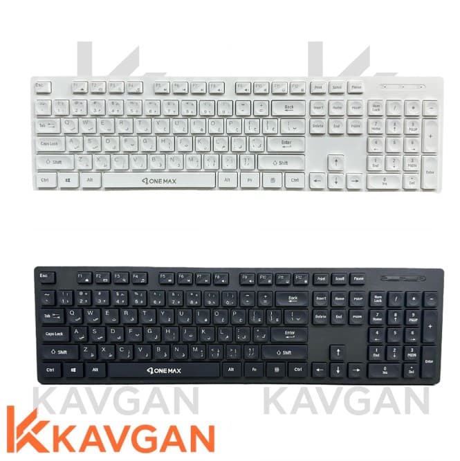 کیبورد بی سیم وان مکس (ONE MAX) مدل OM-3100W — تصویر ۲