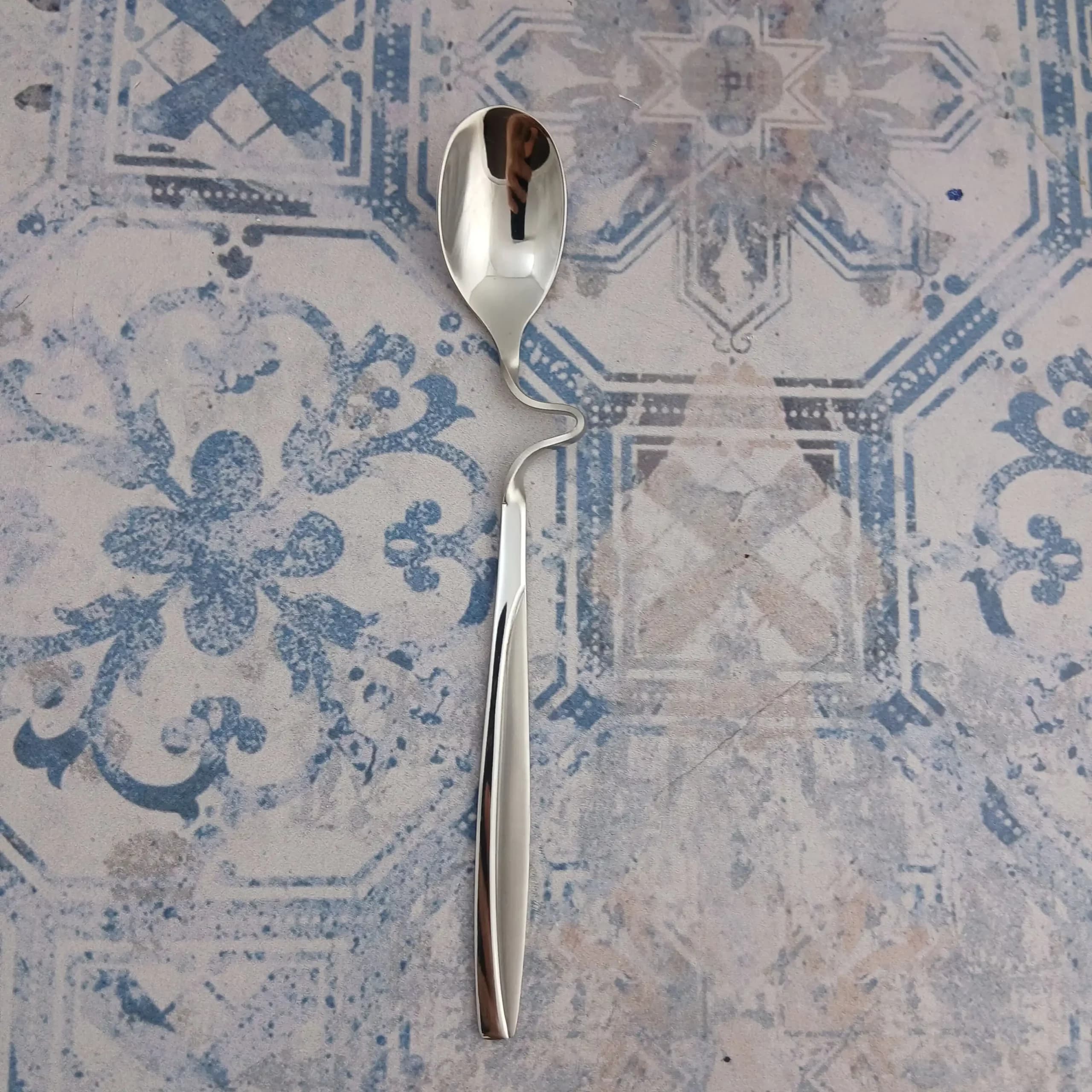 قاشق عسل یونیک مدل ماینز سیلور