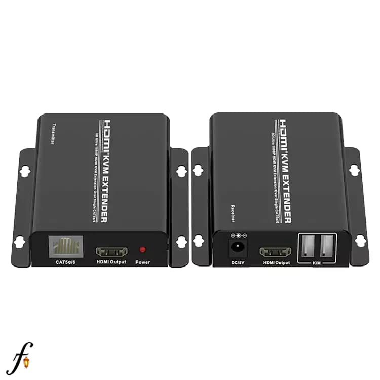 افزايش HDMI و USB روی شبکه 60 متری تی سی تی مدل TC-KEX-60