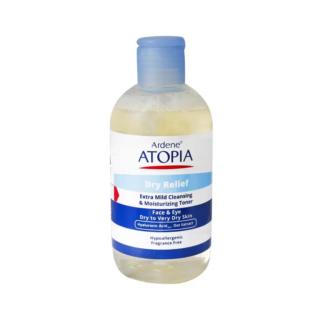 تونیک پاک کننده و مرطوب کننده بسیار ملایم صورت و اطراف چشم آتوپیا آردن 250 گرم — تصویر ۲