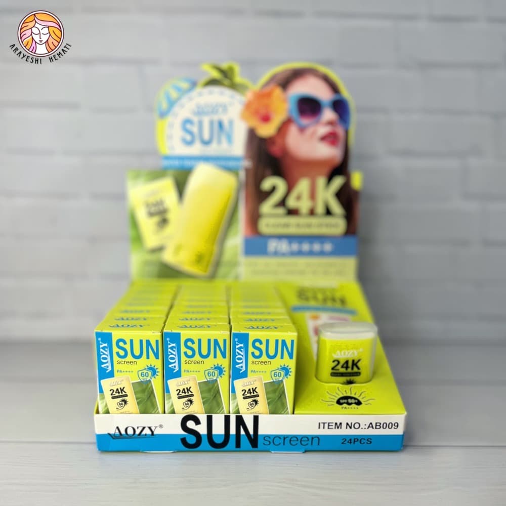 ضدآفتاب استیکی spf60 24K -AOZY — تصویر ۴