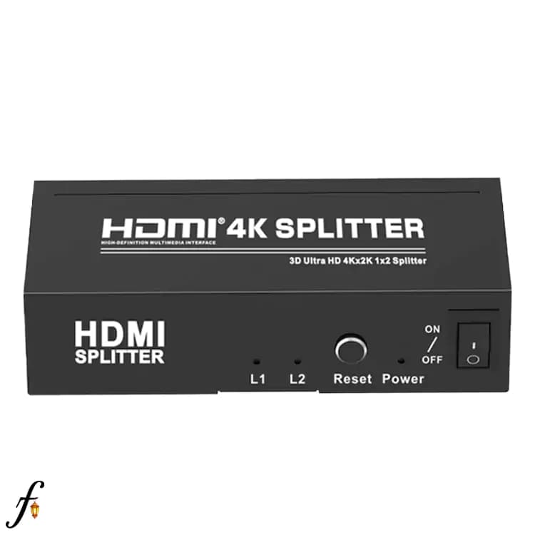 اسپليتر 2 پورت HDMI تی سی تی مدل TC-SP-12U