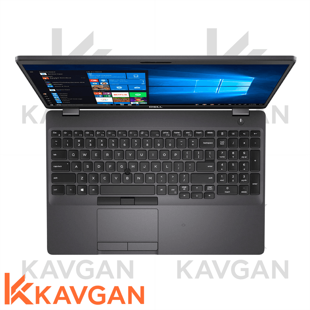 لپ تاپ استوک دل نسل 8 Dell Latitude 5500 i7 8665U 8 256 intel UHD620 FullHD — تصویر ۳