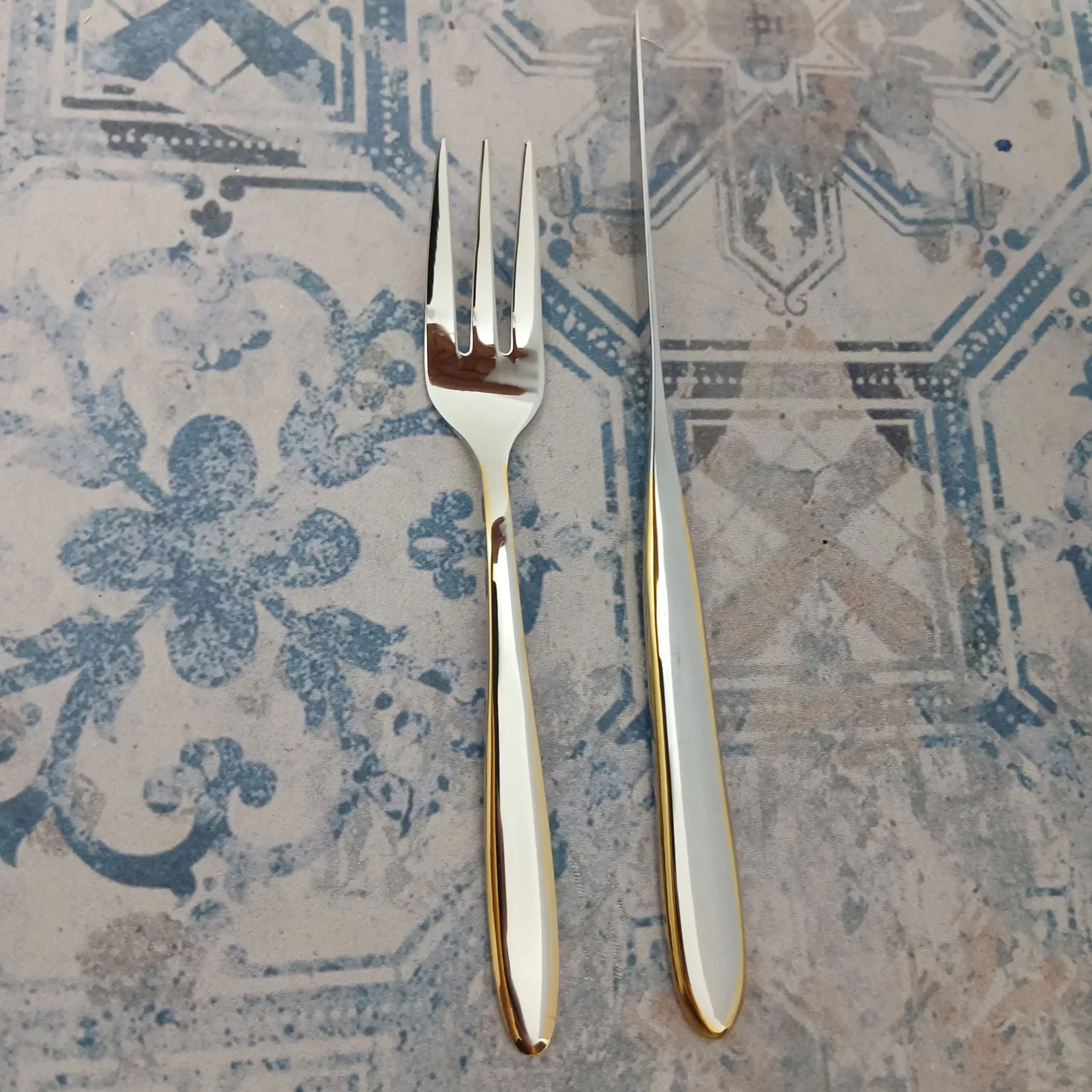 کارد چنگال 12 پارچه برگامو مدل 707g