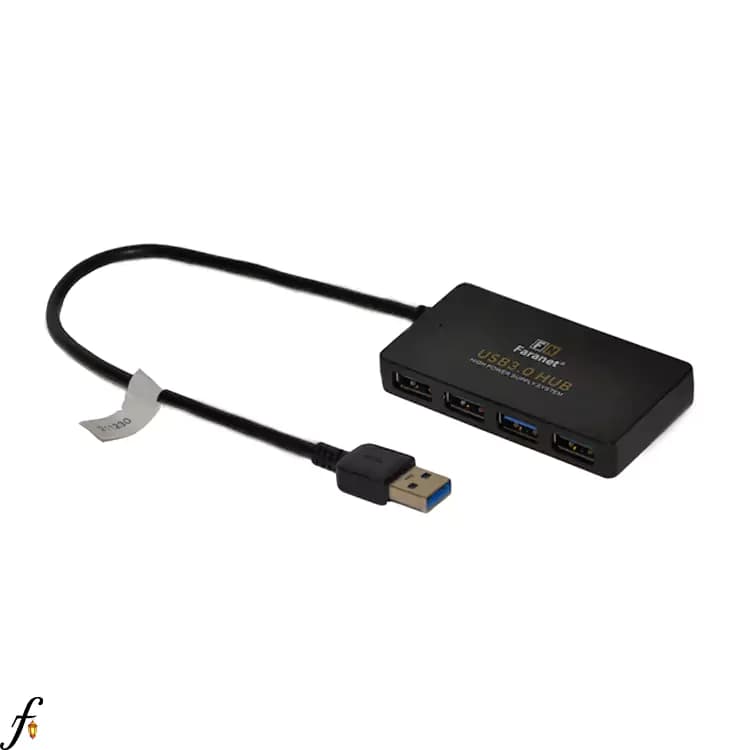 هاب 4 پورت USB 3.0 فرانت مدل FN-U3H401