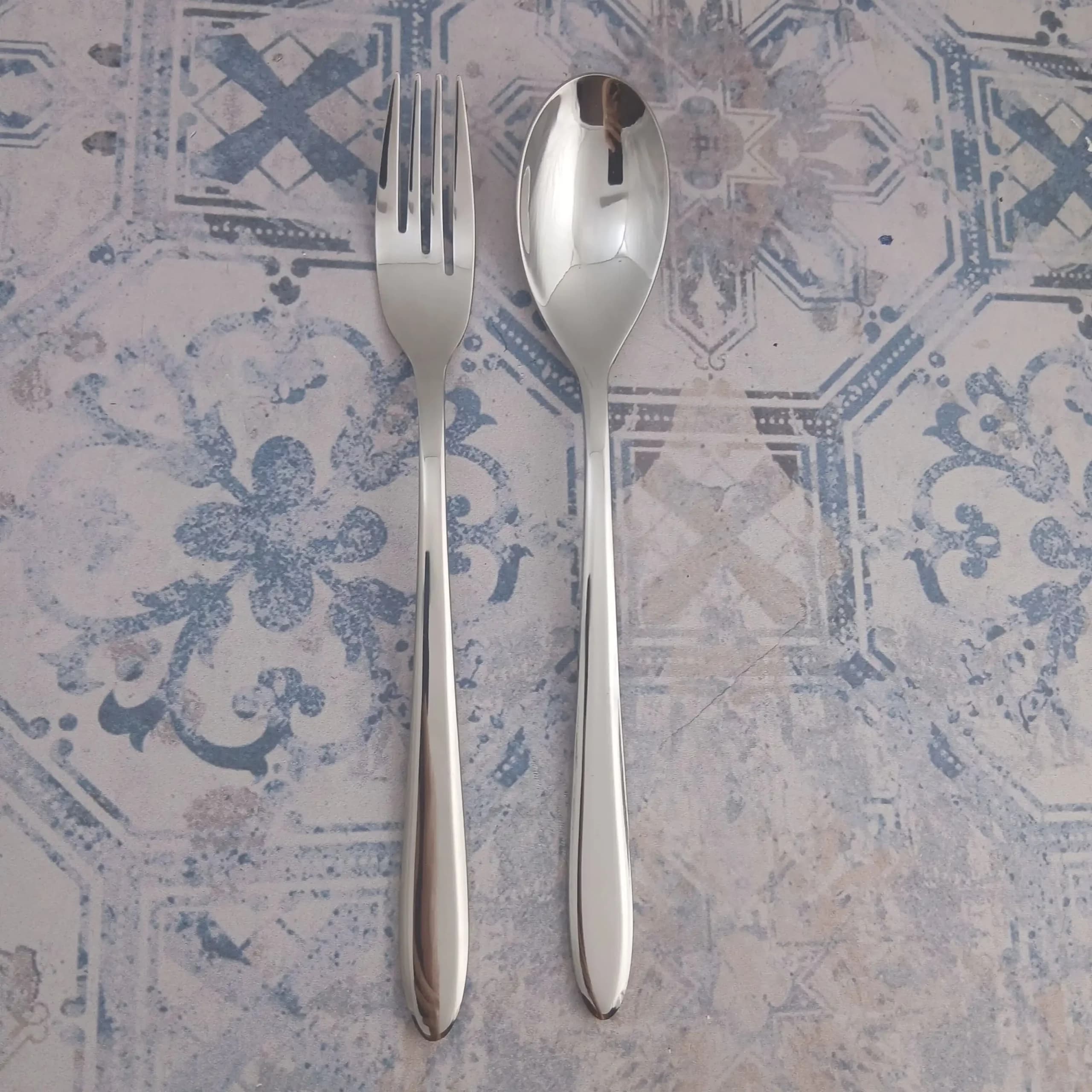 سرویس قاشق چنگال 14 پارچه یونیک d06 — تصویر ۶