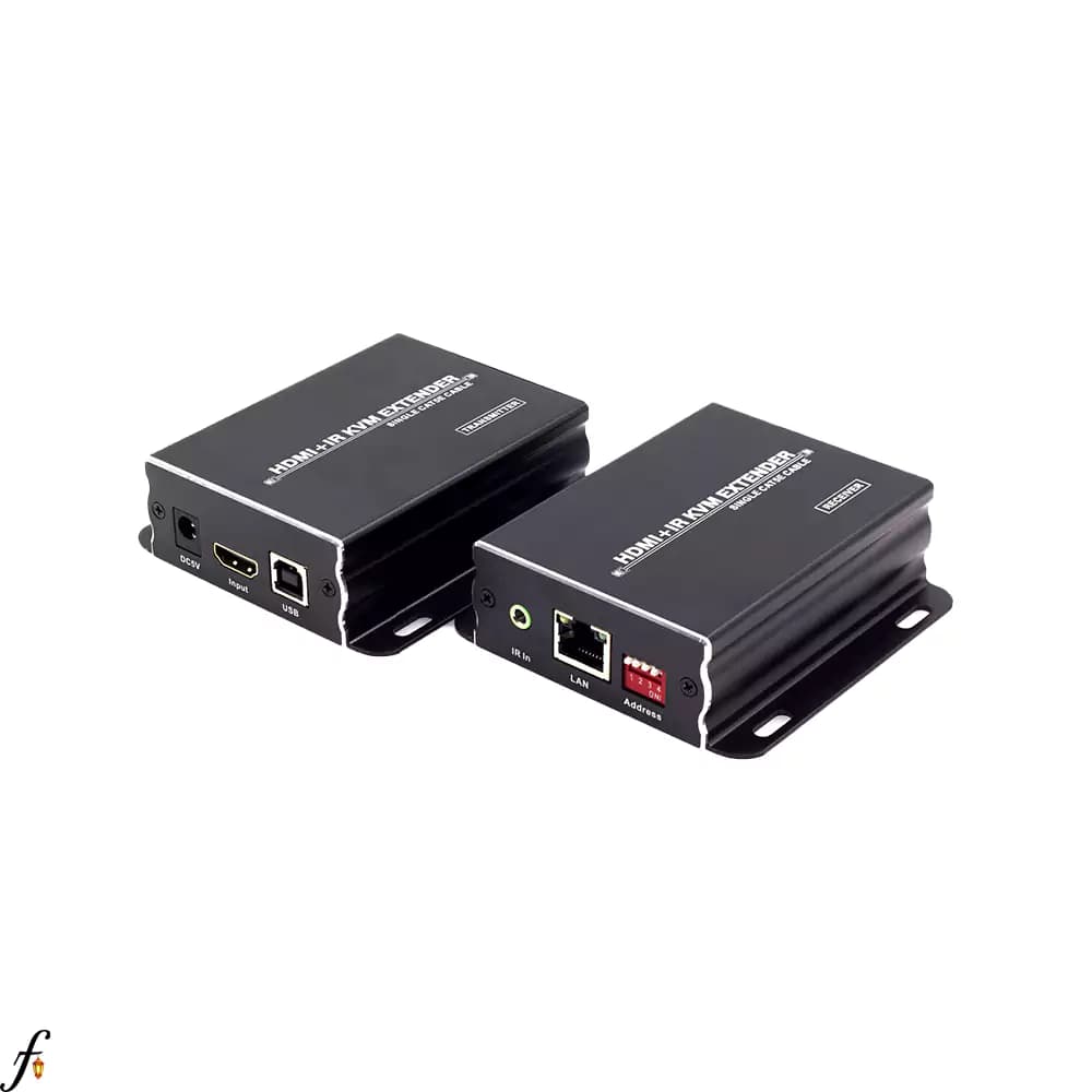 اکستندر HDMI و USB تحت شبکه لایم استون 120 متری با ریموت