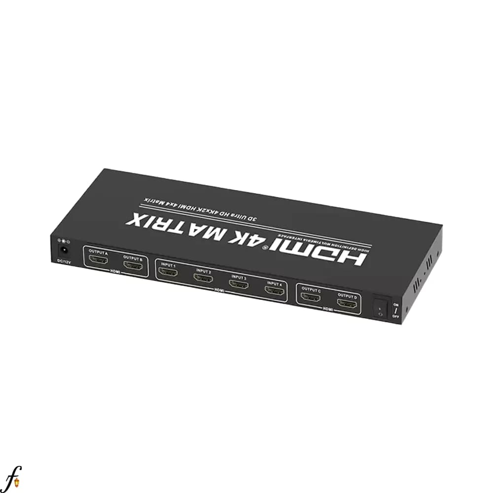 ماتریکس 4 در 4 HDMI تی سی تی با پشتیبانی 4K