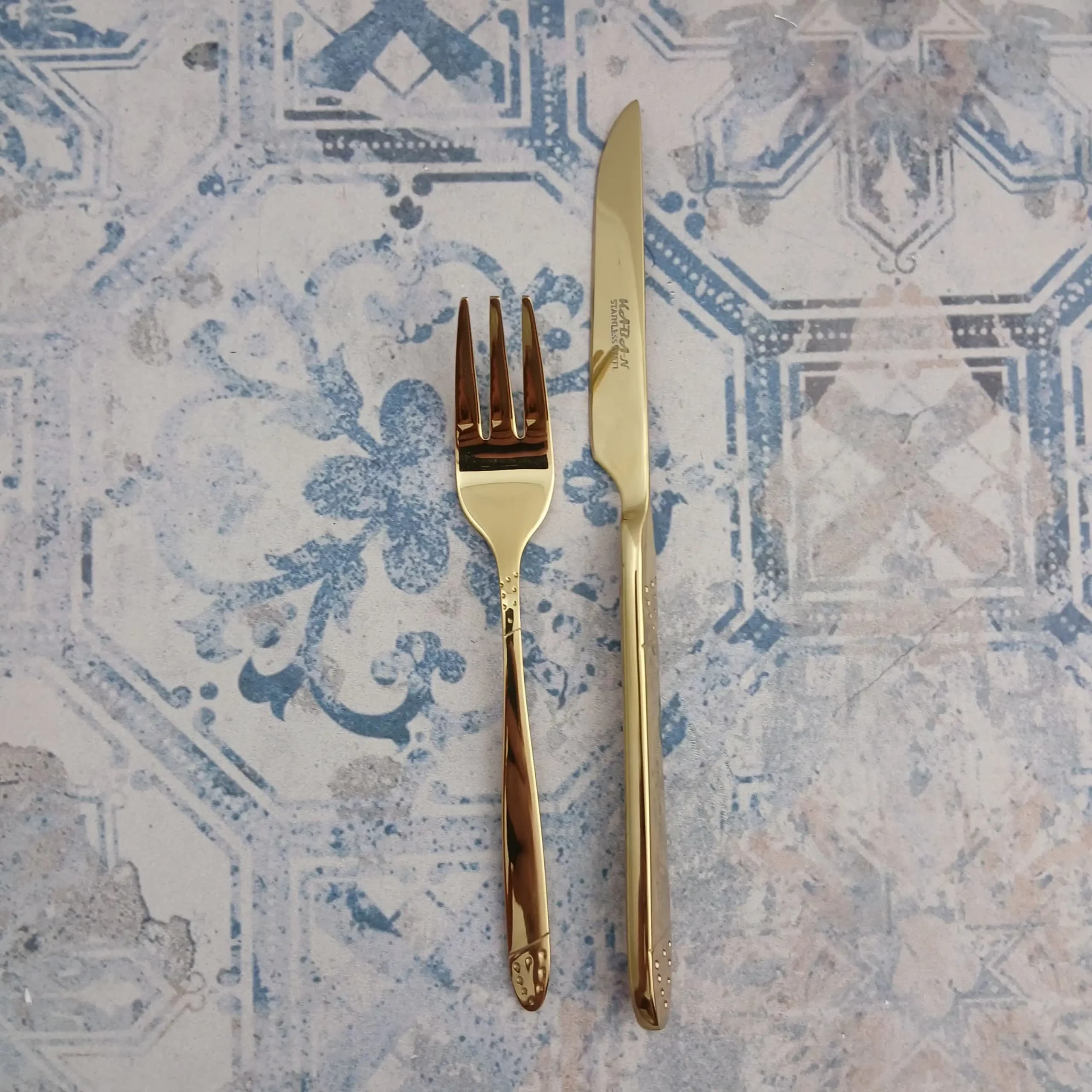 کارد و چنگال میوه کابان مدل 077w — تصویر ۵