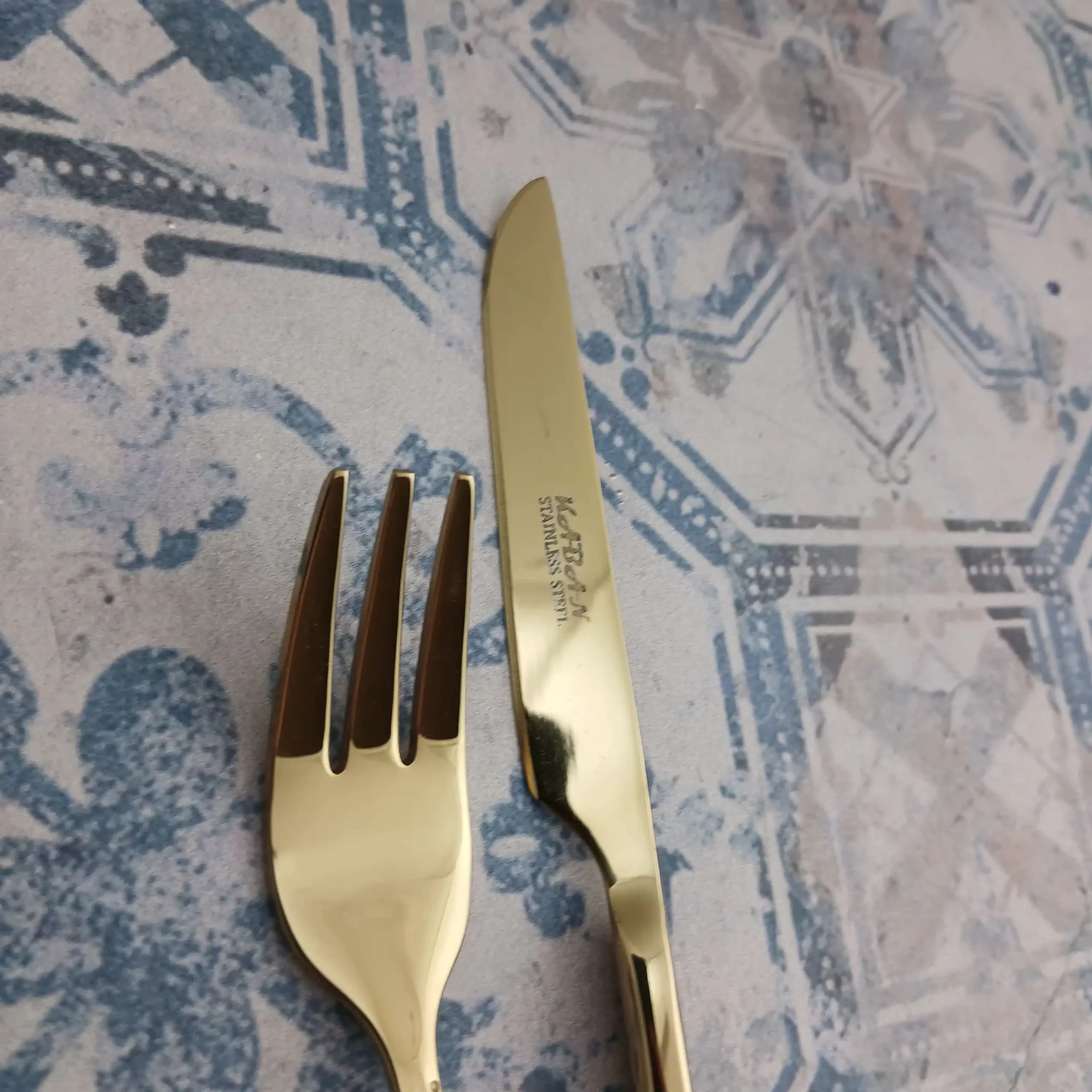 کارد و چنگال میوه کابان مدل 077w — تصویر ۸