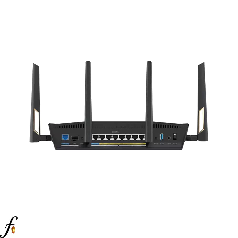 روتر گیمینگ ایسوس مدل RT-BE88U دو بانده با فناوری WiFi 7 — تصویر ۳