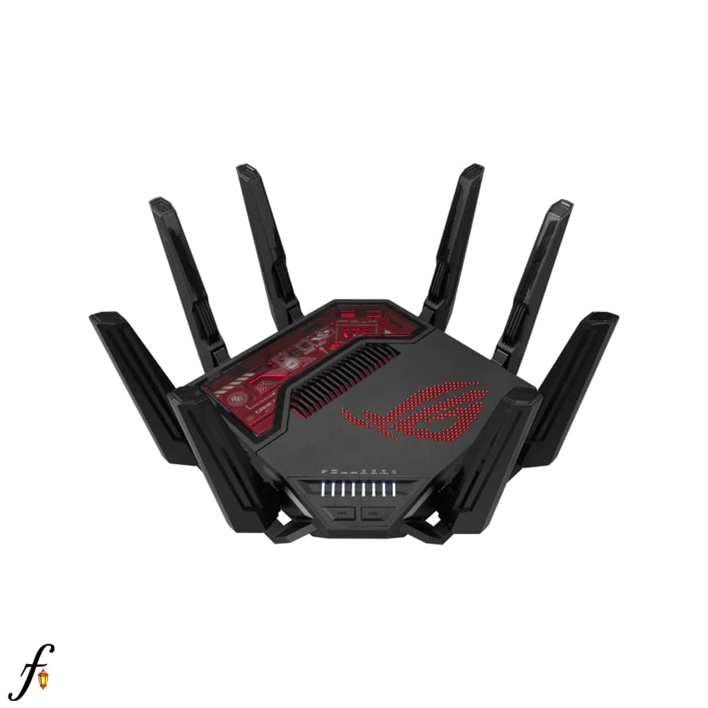 روتر گیمینگ ایسوس مدل ROG Rapture GT-BE19000 سه بانده
