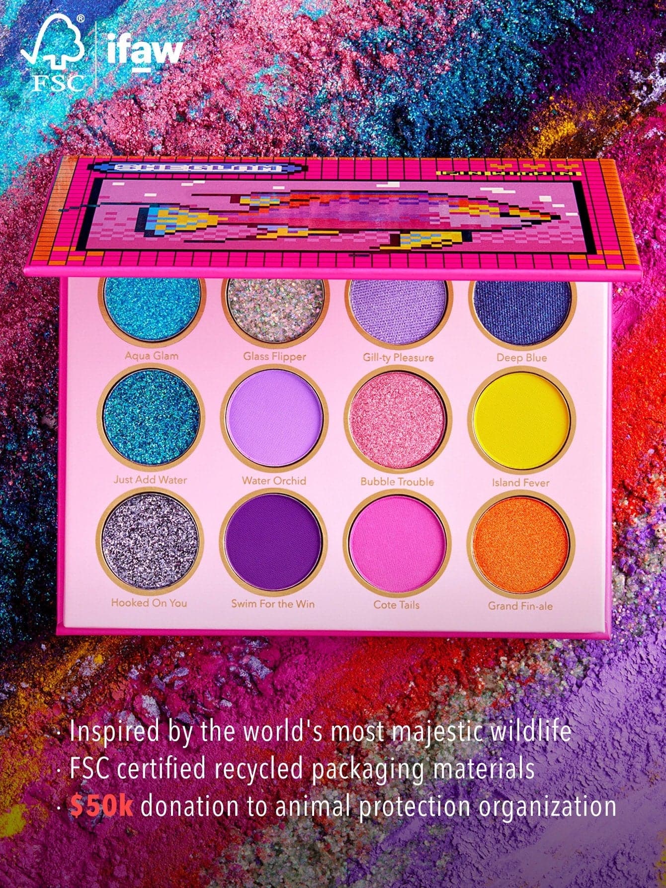 پالت سایه چشم شیگلم مدل Fin Within Palette — تصویر ۷