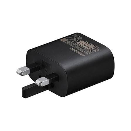 شارژر دیواری 25 وات سامسونگ سه پین اصلی