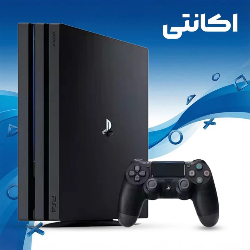 کنسول بازی سونی مدل Playstation 4 Pro ظرفیت 1 ترابایت (کپی خور) فول گیم (استوک) — تصویر ۳